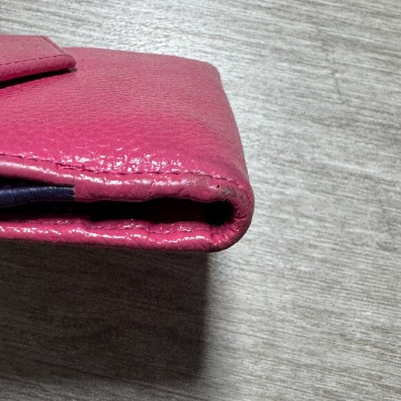 Firenze Wallet Vera Pelle Bi-Fold Multicolor Horse Bit Closure Genuine Leather - Picture 7 of 10